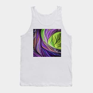 Tropical leaves Tank Top